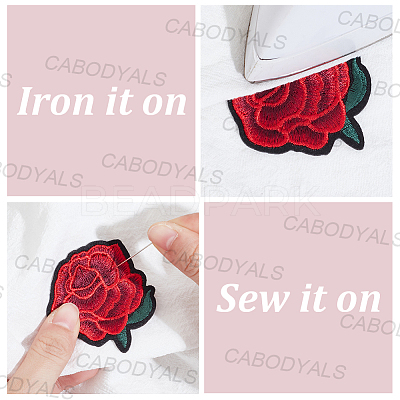26Pcs 3 Styles Polyester Clothing Patches PATC-CY0001-52-1