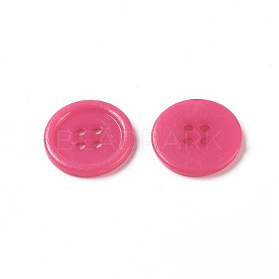 Acrylic Sewing Buttons X-BUTT-E076-F-M-1