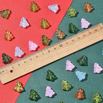 40Pcs Dyed & Heated Glass Beads GLAA-FS0001-88B-1