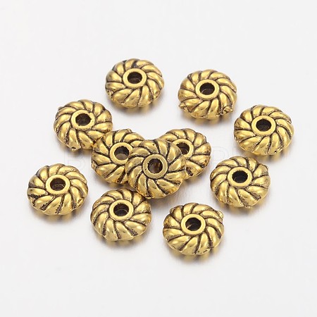 Tibetan Style Alloy Spacer Beads LS-X-GLF10764Y-NF-1