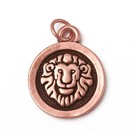 Brass Pendants KK-I668-01ARG-10-1