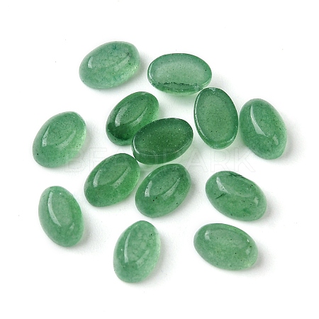 Natural Green Aventurine Cabochons G-A094-01A-10-1