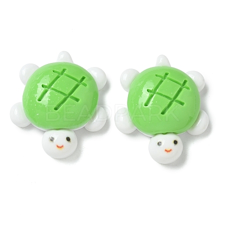 Opaque Resin Cabochons RESI-M047-01F-1
