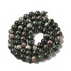 Natural Green Quartz Round Beads Strands G-Q171-D02-01-3