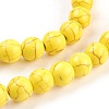 Synthetic Turquoise Beads Strands TURQ-G106-8mm-02I-3