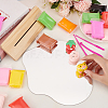 Olycraft DIY Clay Acrylic Mirror Kit DIY-OC0011-57-3