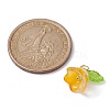 50Pcs 5 Colors Glass Charms PALLOY-JF02301-01-S-4