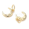 Brass Micro Pave Cubic Zirconia Pendants KK-D386-15G-02-2