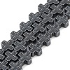 Synthetic Non-magnetic Hematite Beads Strands G-K375-D01-01-1
