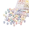 333Pcs 12 Style Spray Painted Acrylic Beads MACR-YW0001-52-6