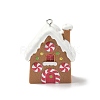 Christmas Theme Opaque Resin Pendants LS-RESI-I336-01P-12-1