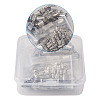 304 Stainless Steel Folding Crimp Ends STAS-TA0004-34-10