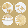 2Pcs 2 Style Iron Hanging Decorate HJEW-GF0001-21-4