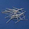 925 Sterling Silver Flat Head Pins STER-F018-01B-4