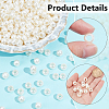 ABS Plastic Imitation Pearl European Beads SACR-NB0001-18A-4