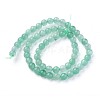 Natural Green Aventurine Beads Strands G-F629-01B-2-2