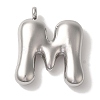Non-Tarnish 304 Stainless Steel Pendants STAS-M017-08P-13-1