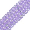 Handmade Foil Lampwork Beads Strands FOIL-K003-06A-2