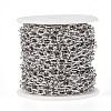 Tarnish Resistant 304 Stainless Steel Cable Chains CHS-L019-02P-2