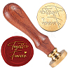 Wax Seal Stamp Set AJEW-WH0208-1078-1