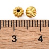 Rack Plating Pumpkin Brass Spacer Beads KK-Z070-35G-01-3