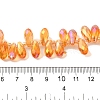 Electroplate Glass Beads Strands EGLA-B006-01A-HR01-4