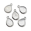 Natural Quartz Crystal Faceted Pendants G-U019-05P-03-1