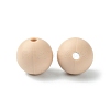 Round Food Grade Eco-Friendly Silicone Focal Beads SIL-F003-01A-4