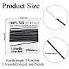 5Pcs Pure Silk Cord OCOR-BBC0001-03B-2