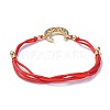 Adjustable Nylon Cord  Bracelets BJEW-JB04430-01-2