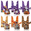 60Pcs 2 Styles Rabbit Shaped Halloween Candy Plastic Bags ABAG-FS0001-06-2