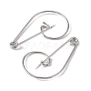 Iron Brooch Findings IFIN-K028-01P-3