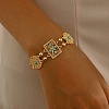 Stylish Alloy Resin Link Bracelets for Women MM5858-2-1