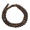 Natural Smoky Quartz Beads Strands G-C280-B09-6mm-3
