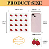 8Pcs Plastic Waterproof Self-Adhesive Picture Stickers DIY-WH0428-161-2