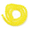 Transparent Glass Beads Strands GLAA-F029-3mm-21-2