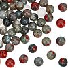2 Strands Natural African Bloodstone Beads Strands G-OC0002-42-1