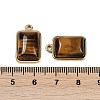 Natural Tiger Eye Pendants STAS-K291-04G-04-3