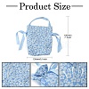 Cloth High Jacquard Flower Sugar Gift Drawstring Bags with Handle ST-CJ0004-01A-2