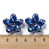 AB Color Plated Acrylic Beads OACR-G034-01C-3
