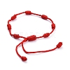 7 Knot Lucky Bracelets BJEW-JB05252-03-3