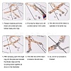 Iron Ribbon Crimp Ends E004Y-G-3