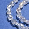 1Strand Electroplate Glass Faceted Teardrop Beads Strands X-EGLA-D015-12x8mm-01-2
