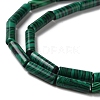 Synthetic Malachite Beads Strands G-D077-E02-4