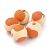 Autumn Theme Natural Wooden Beads WOOD-O005-03D-1