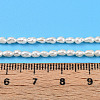 Natural Cultured Freshwater Pearl Beads Strands PEAR-N012-02Y-01-6