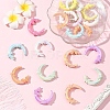 20Pcs Opaque UV Plating Acrylic Beads PACR-YW0001-50-4