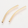 Brass Tube Beads KK-Q735-395G-1