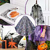 Halloween Polyester Mesh Fabric AJEW-WH0314-852C-5