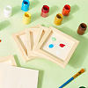 DIY Children Wood Decoration Clay Picture Frame WOOD-WH20008-07E-6